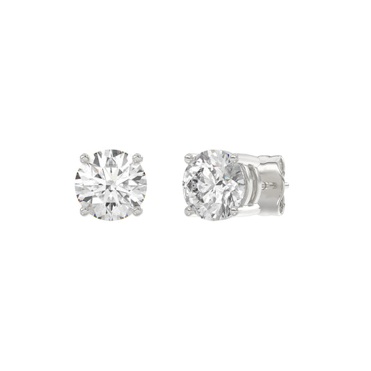 14K White Gold, angled view