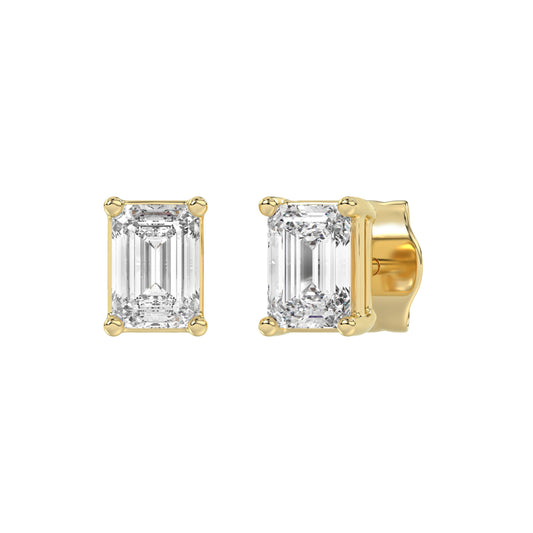 14K Yellow Gold, angled view
