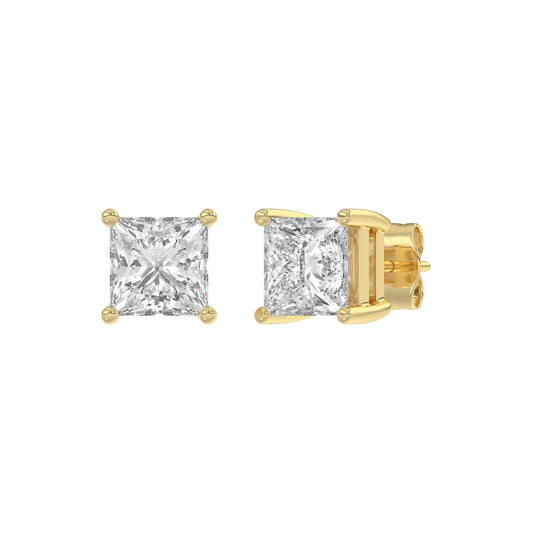 14K Yellow Gold, angled view
