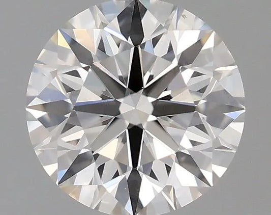 0.57ct Round Natural Diamond (Colour J, Clarity VS1, Cut EX, GIA Certified)
