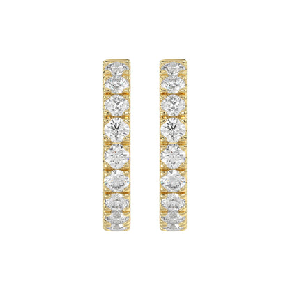 14K Yellow Gold, angled view