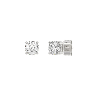 18K White Gold, angled view