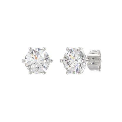 14K White Gold, angled view