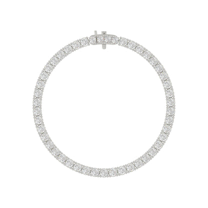 18K White Gold, angled view