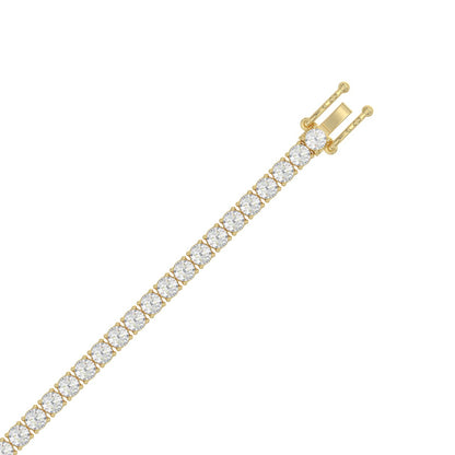 18K Yellow Gold, top view
