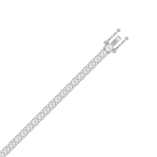 9K White Gold, top view
