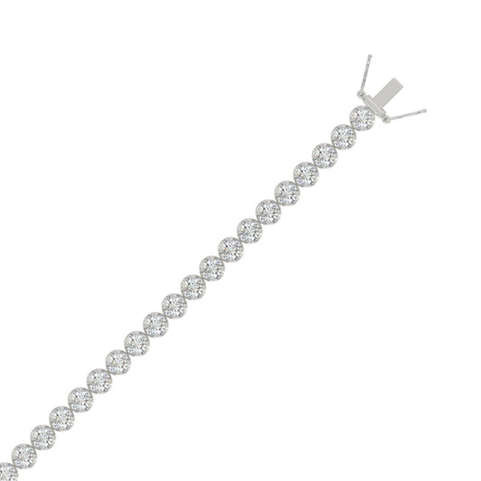 9K White Gold, top view