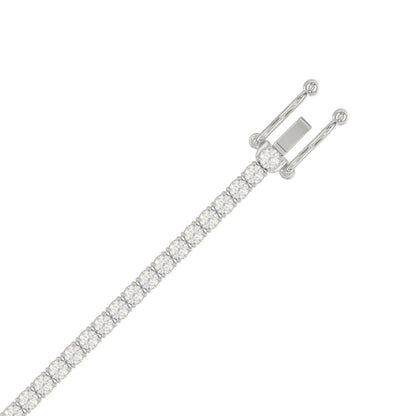18K White Gold, top view