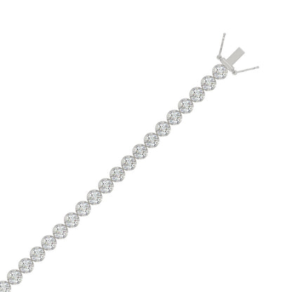 14K White Gold, top view