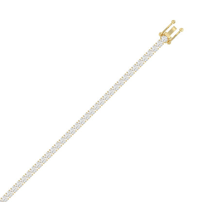 18K Yellow Gold, top view