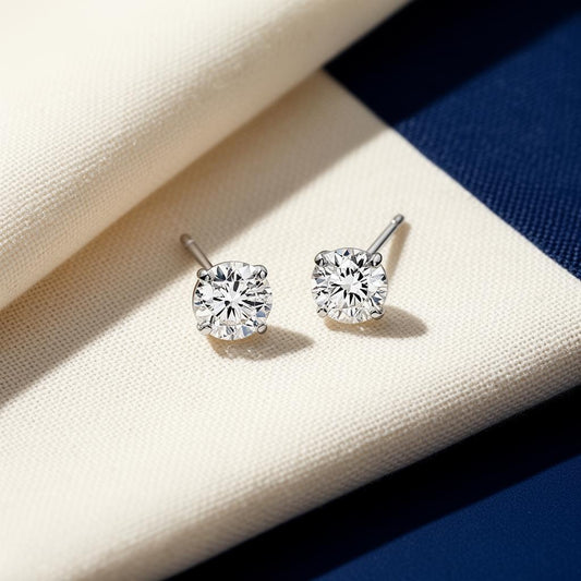 2.00ctw Lab-Grown Diamond Stud Earrings