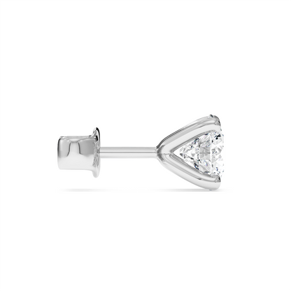 Natural Diamond Stud Earrings